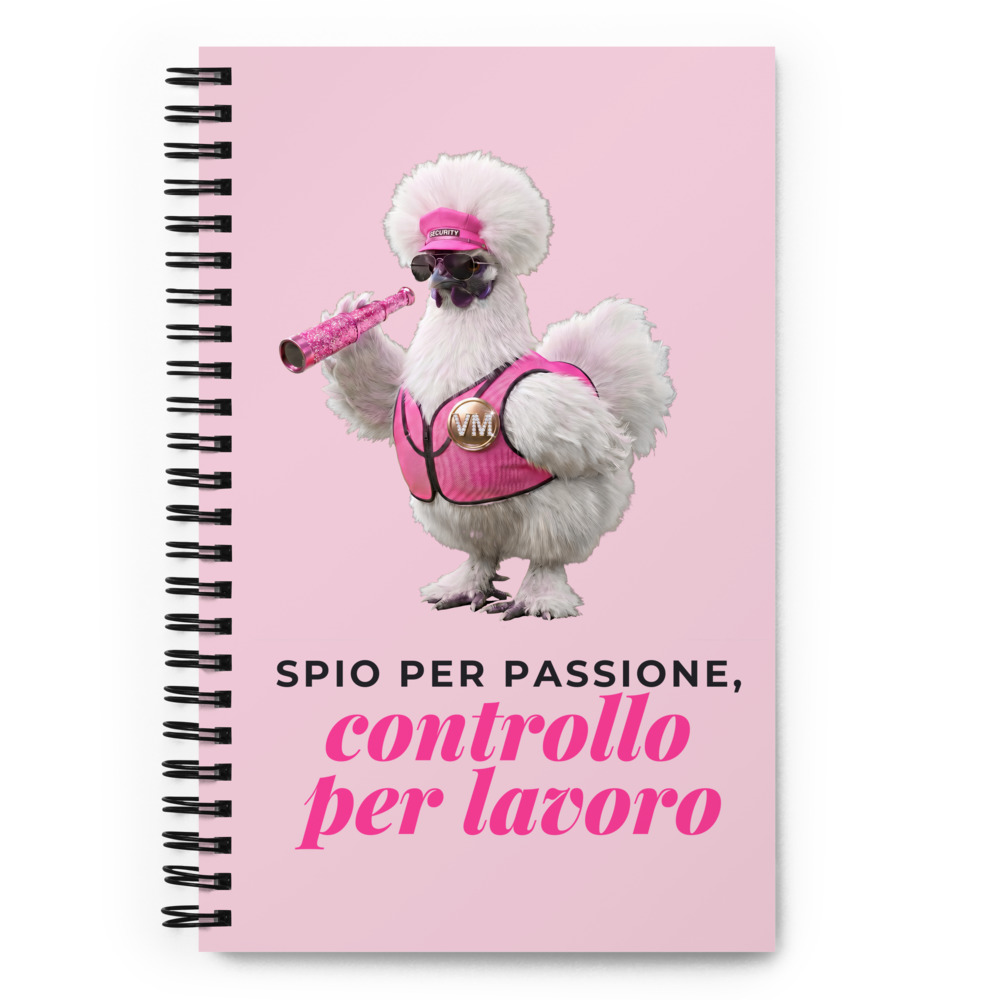 Taccuino Anna · «Spio per passione, controllo per lavoro»