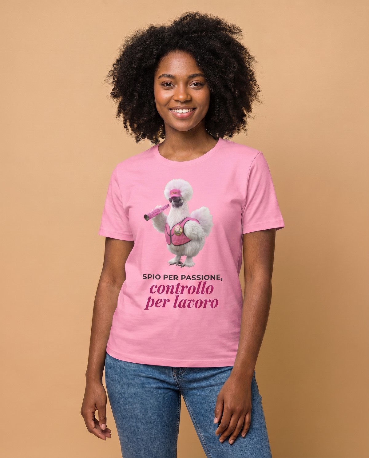 Anna — t-shirt Bubble Pink