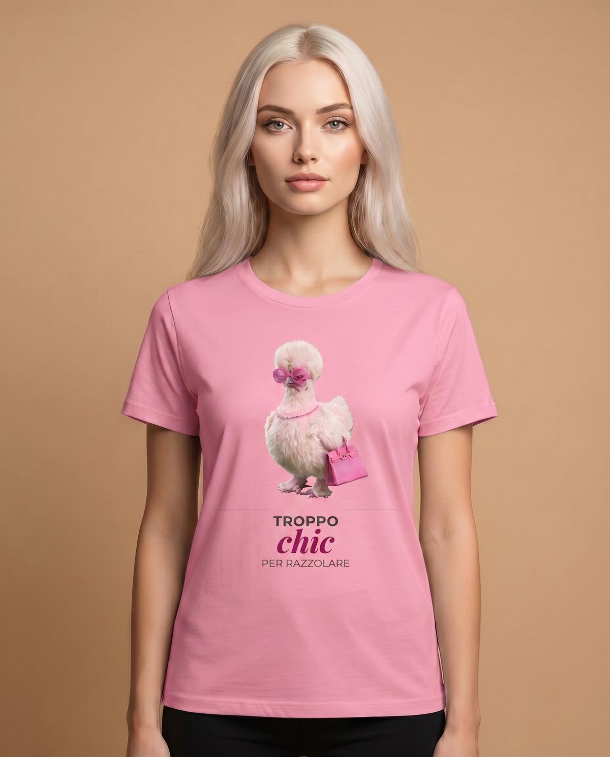 Luigina — t-shirt Bubble Pink