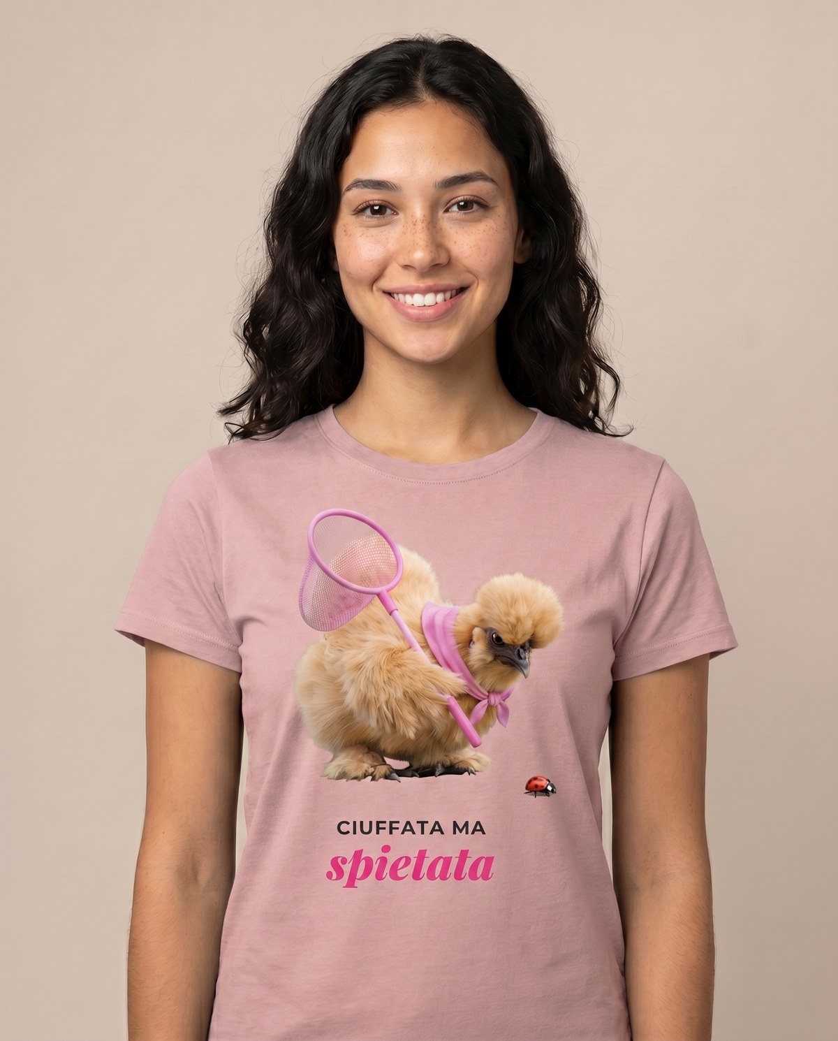 Marisa — t-shirt Rosa cipria