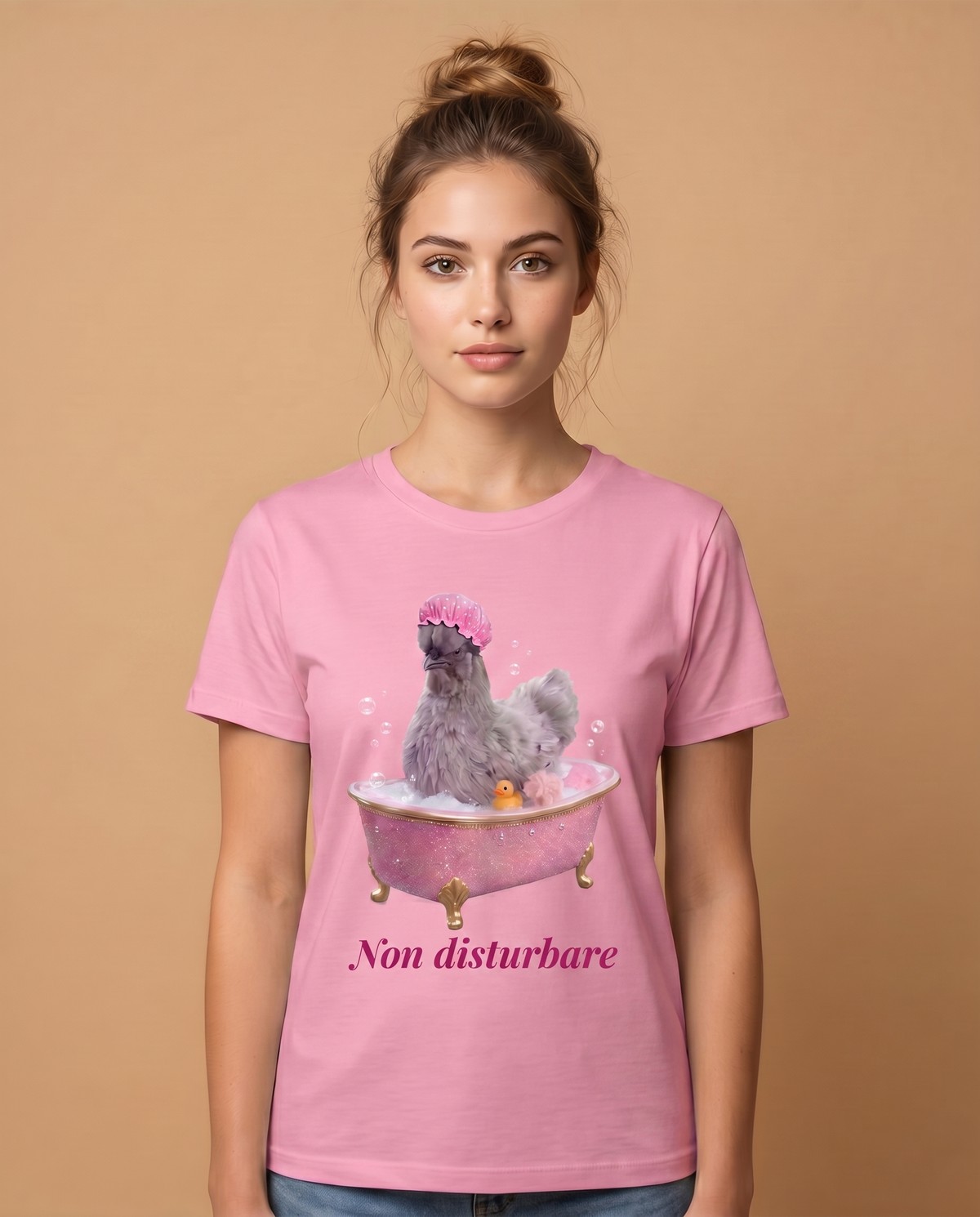 Sandra — t-shirt Bubble Pink